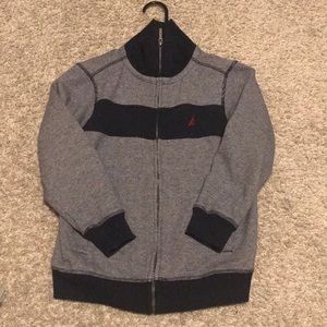 Nautica Boys Sweater Jacket Full Zip Size 8